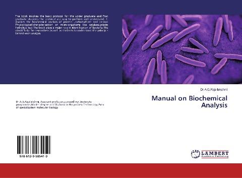 Manual on Biochemical Analysis