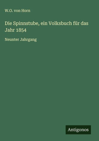 Die Spinnstube, ein Volksbuch für das Jahr 1854