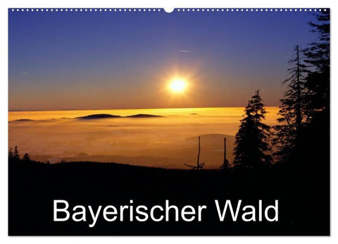 Bayerischer Wald (Wandkalender 2026 DIN A2 quer), CALVENDO Monatskalender