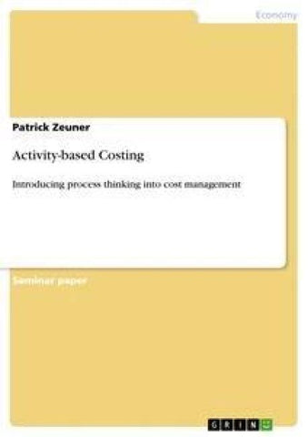 Activity-based Costing