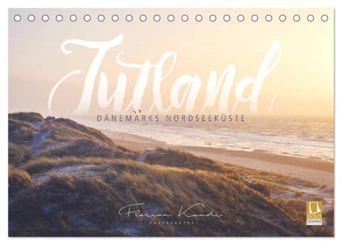 Jutland - Dänemarks Nordseeküste (Tischkalender 2026 DIN A5 quer), CALVENDO Monatskalender