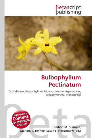 Bulbophyllum Pectinatum
