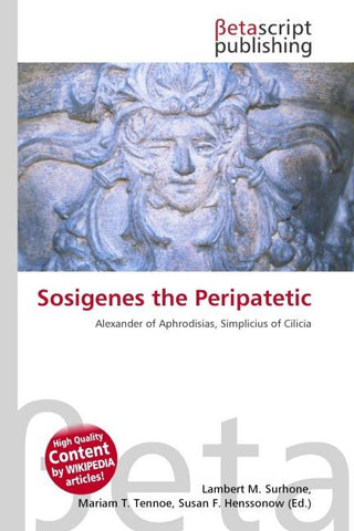 Sosigenes the Peripatetic