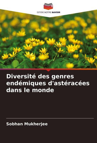 Diversité des genres endémiques d'astéracées dans le monde