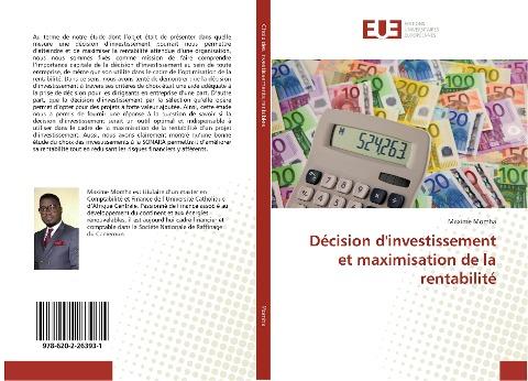 Décision d'investissement et maximisation de la rentabilité