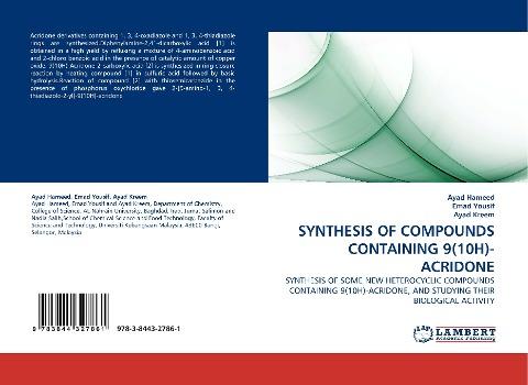 SYNTHESIS OF COMPOUNDS CONTAINING 9(10H)-ACRIDONE