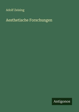 Aesthetische Forschungen
