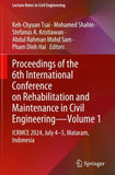 Proceedings of the 6th International Conference on Rehabilitation and Maintenance in Civil Engineering—Volume 1