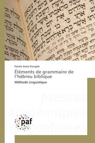 Éléments de grammaire de l'hébreu biblique