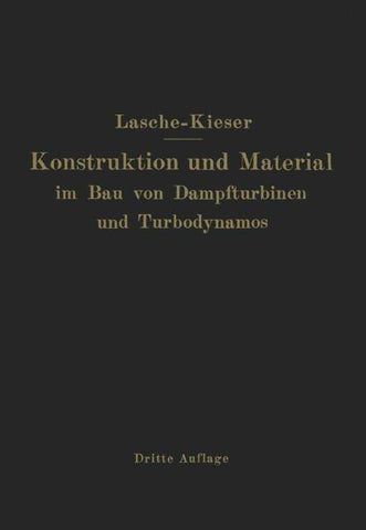 Konstruktion und Material im Bau von Dampfturbinen und Turbodynamos