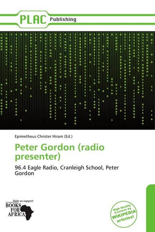Peter Gordon (radio presenter)