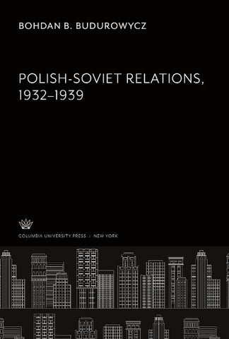 Polish-Soviet Relations 1932-1939