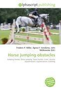 Horse jumping obstacles
