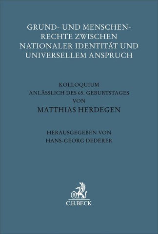 Grund- und Menschenrechte zwischen nationaler Identität und universellem Anspruch