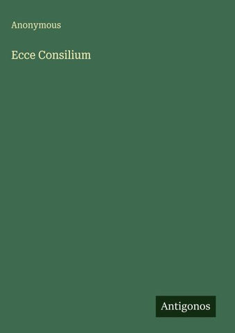 Ecce Consilium