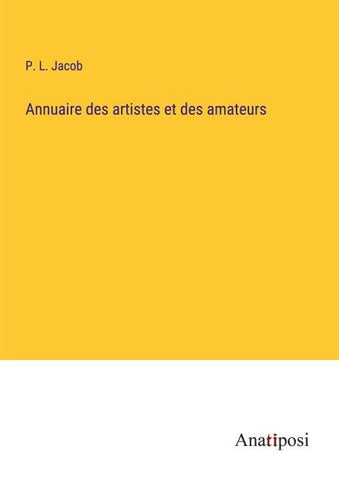 Annuaire des artistes et des amateurs