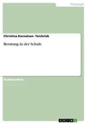 Beratung in der Schule