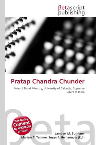 Pratap Chandra Chunder