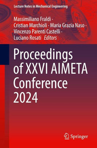 Proceedings of XXVI AIMETA Conference 2024