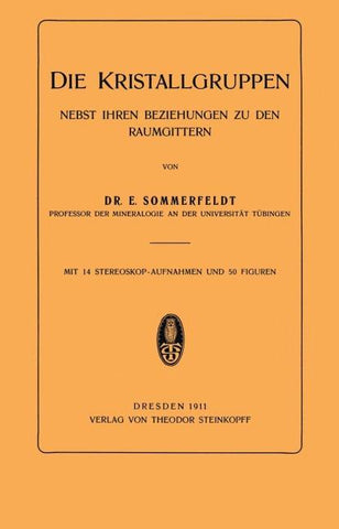 Die Kristallgruppen