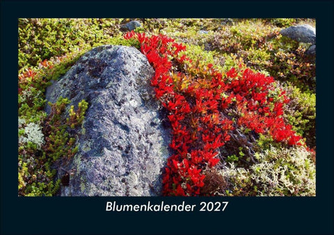 Blumenkalender 2027 Fotokalender DIN A5