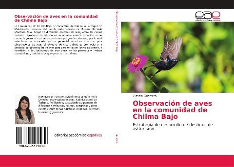 Observación de aves en la comunidad de Chilma Bajo
