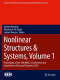 Nonlinear Structures & Systems, Volume 1