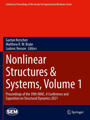 Nonlinear Structures & Systems, Volume 1