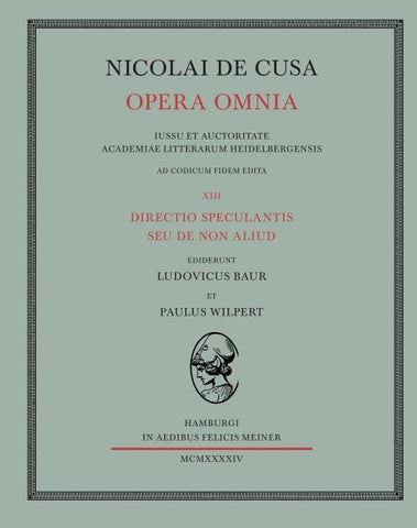Directio speculantis seu de non aliud