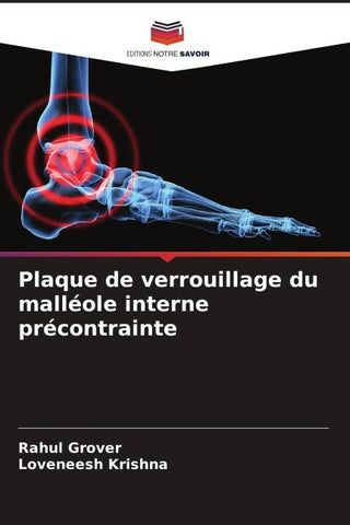Plaque de verrouillage du malléole interne précontrainte
