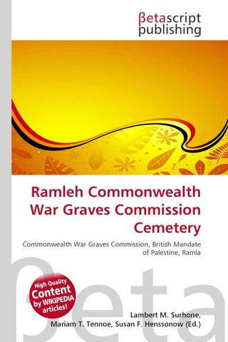 Ramleh Commonwealth War Graves Commission Cemetery