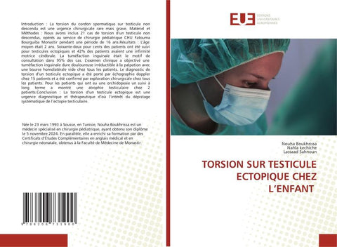 TORSION SUR TESTICULE ECTOPIQUE CHEZ L'ENFANT