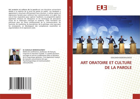 ART ORATOIRE ET CULTURE DE LA PAROLE