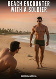 Beach Encounter with a Soldier