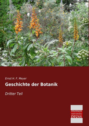 Geschichte der Botanik