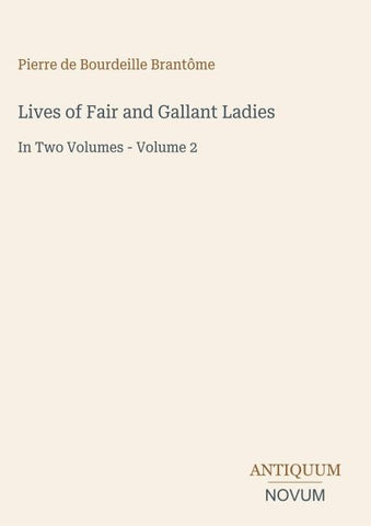 Lives of Fair and Gallant Ladies