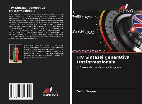 TIV Sintassi generativa trasformazionale