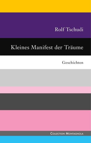 Kleines Manifest der Träume