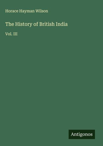 The History of British India