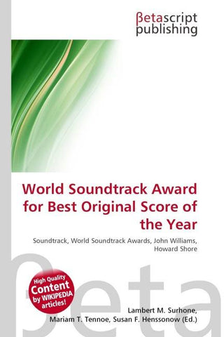World Soundtrack Award for Best Original Score of the Year
