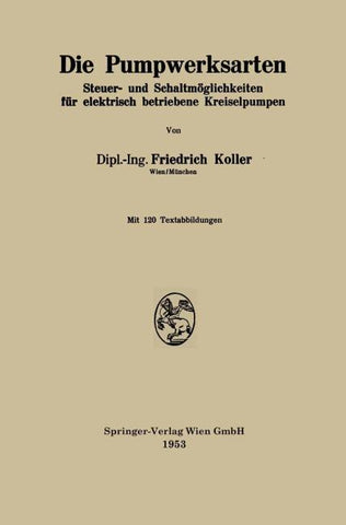 Die Pumpwerksarten