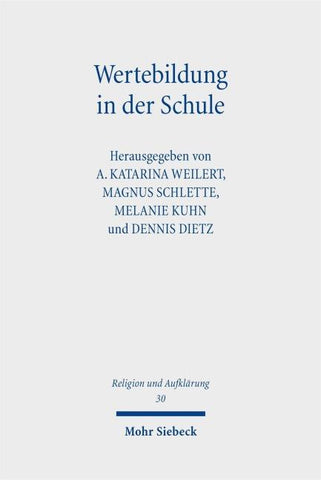 Wertebildung in der Schule