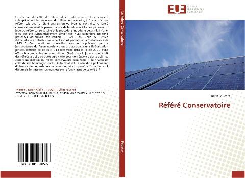Référé Conservatoire