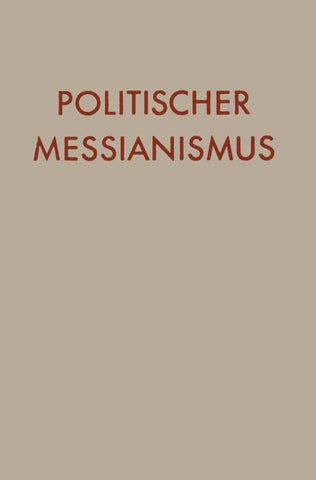 Politischer Messianismus