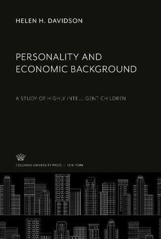 Personality and Economic Background