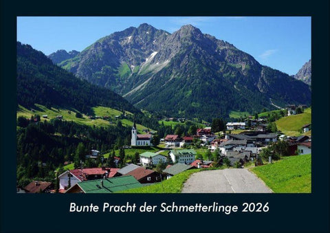 Bunte Pracht der Schmetterlinge 2026 Fotokalender DIN A4