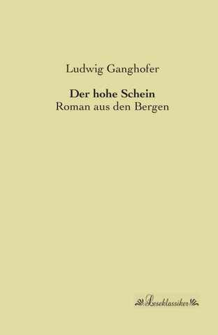 Der hohe Schein