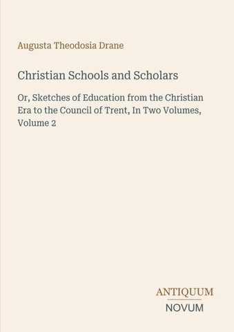 Christian Schools and Scholars