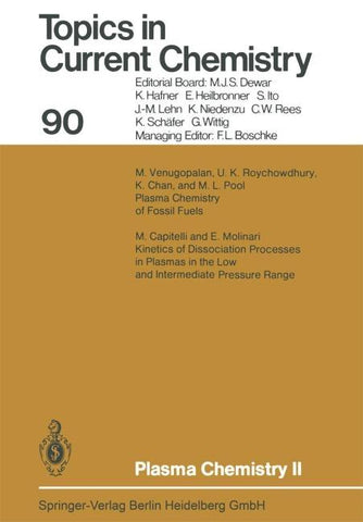 Plasma Chemistry II