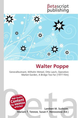 Walter Poppe